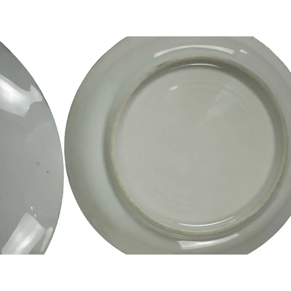 Art Nouveau Thomas Bavaria 4 Piece Luncheon Set Light Apple Green & Butterfly